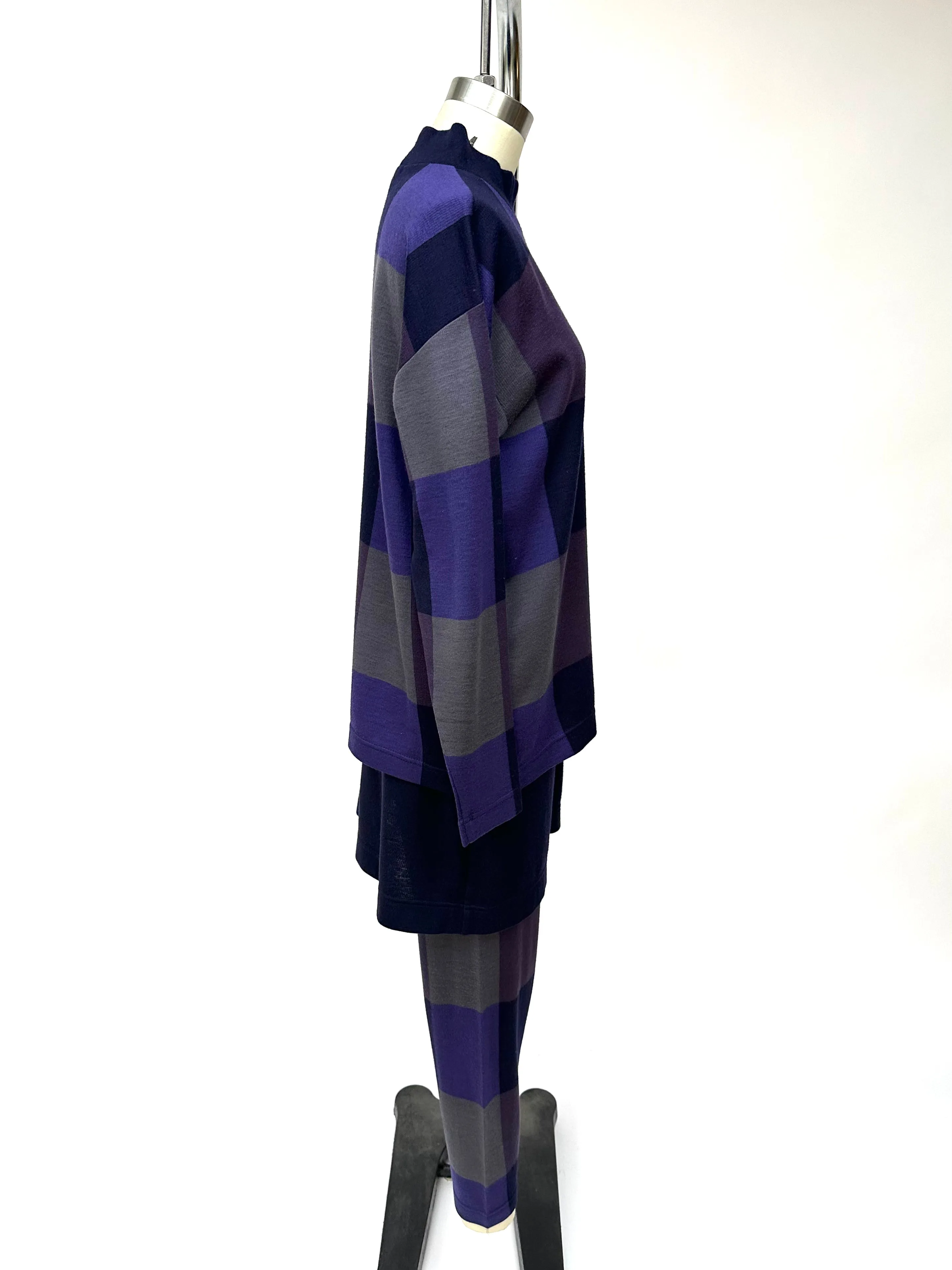 1980s Issey Miyake Checked Pant Set