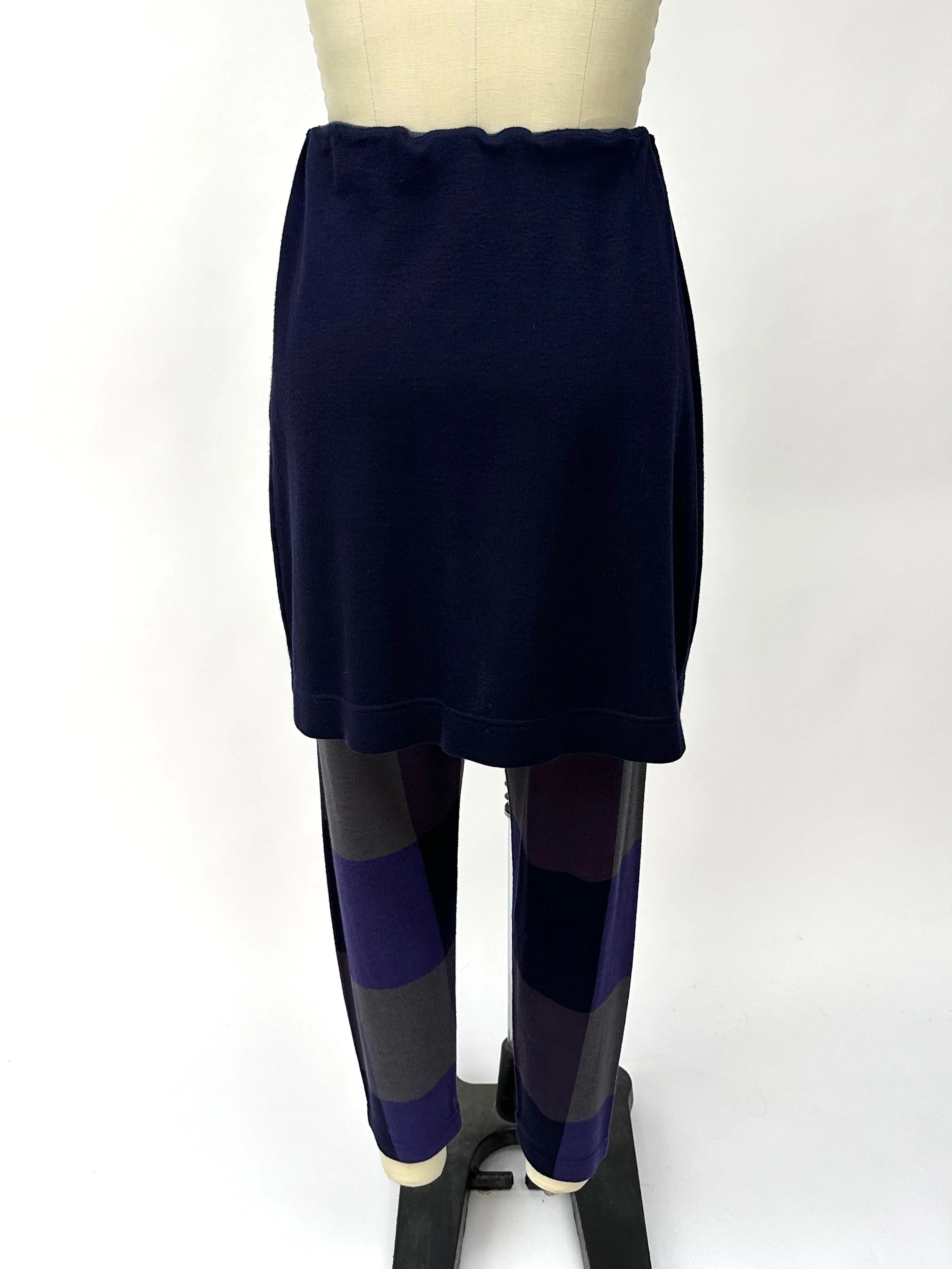 1980s Issey Miyake Checked Pant Set
