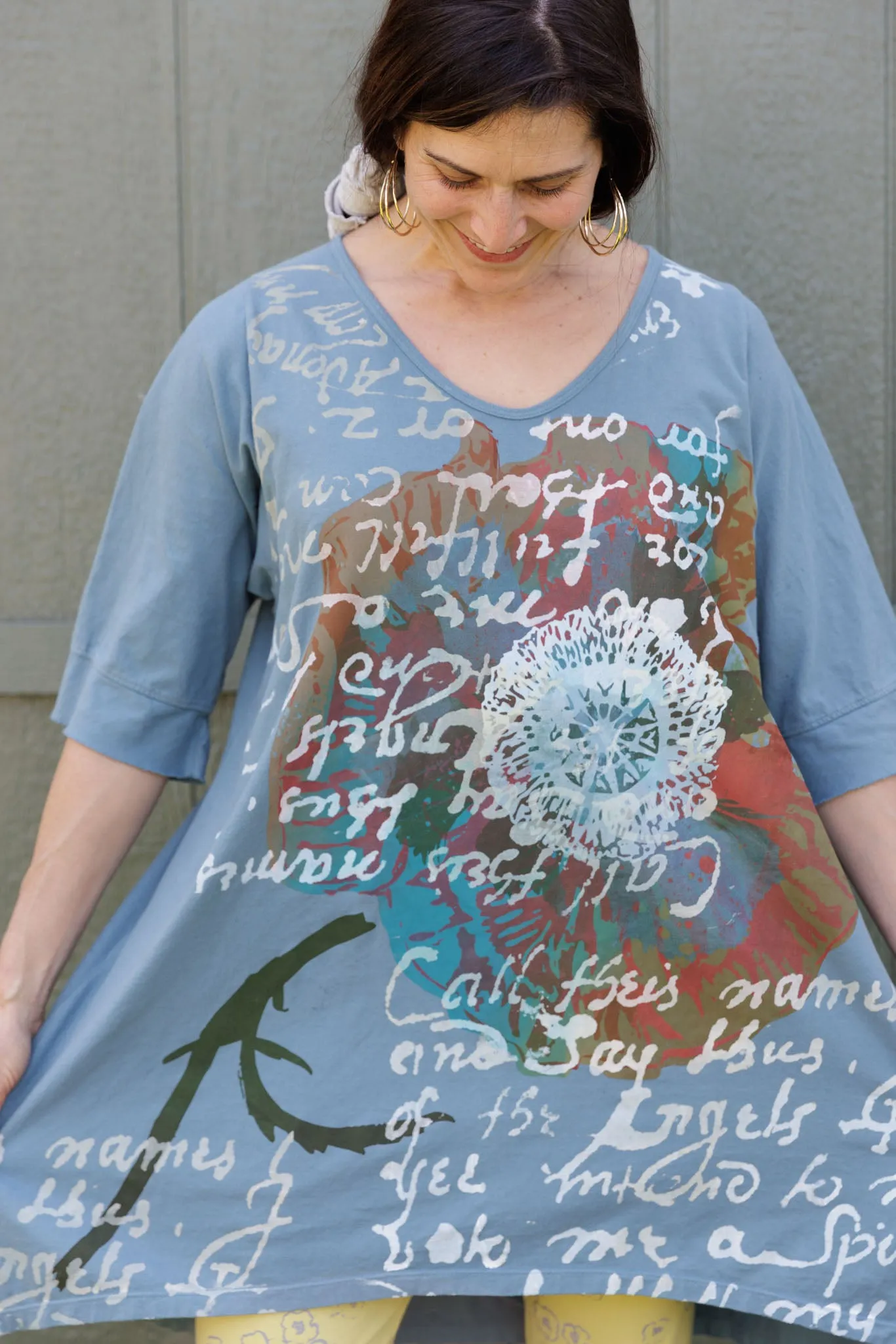 2371 Happiness Tunic Sea-P
