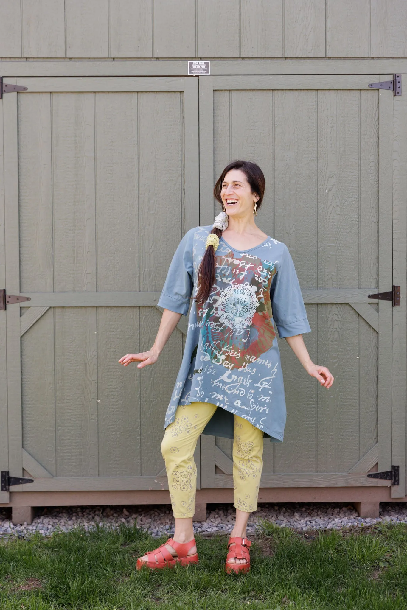 2371 Happiness Tunic Sea-P