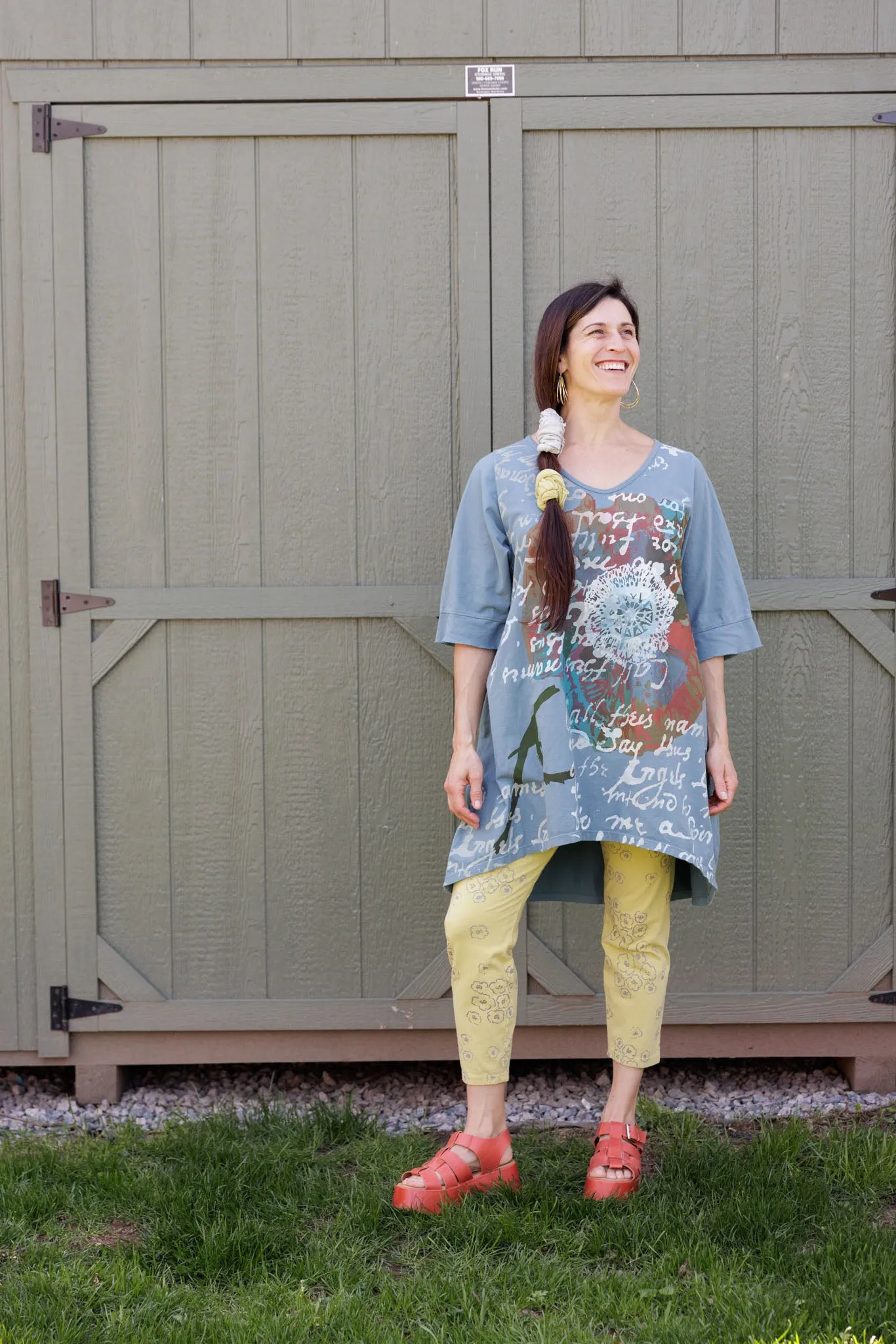 2371 Happiness Tunic Sea-P