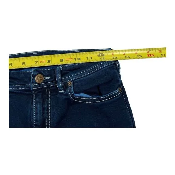 Acne Studios Bla Konst Blue Women's Jean Pants Size 26X29 Skinny Made in Italy