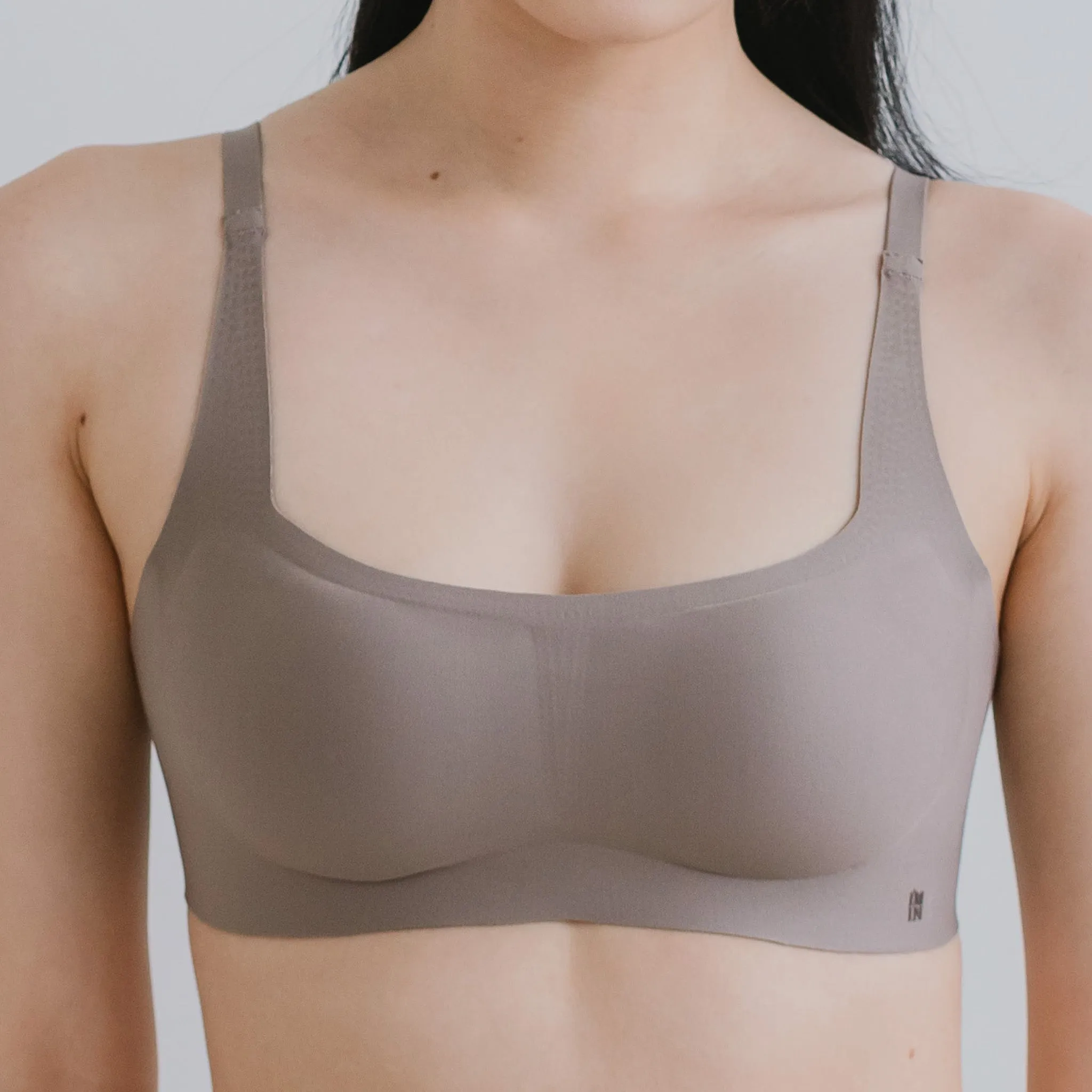 Air-ee Seamless Bra in Hojicha - Square Neck (Signature Edition) *Limited Edition