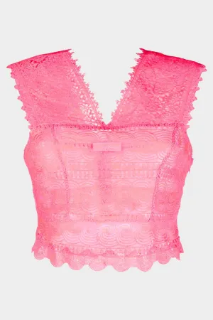 Aliana Top in Dahlia