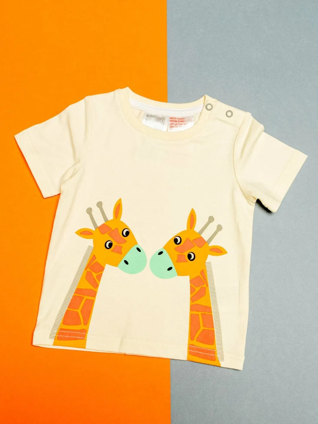 Allie The Giraffe Tee 0-6 Months