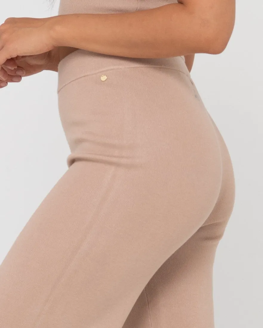Amelia High Waisted Wide Leg Knit Pant