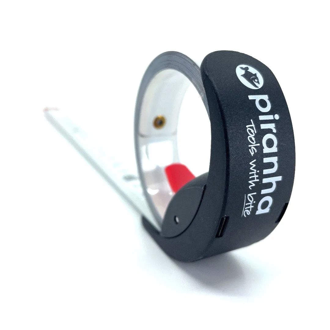 Award Winner "PiranhaTools Meter" Pocket Measuring 3m Ruler (BMI)