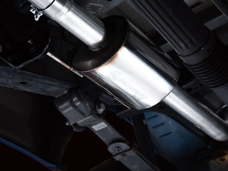 AWE 0FG 21  Ford F150 Dual Side Exit Cat-Back Exhaust - 4.5in Diamond Black Tips