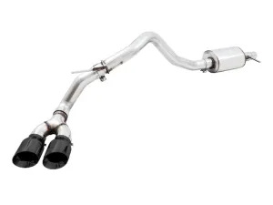 AWE Tuning 2019  Ford Ranger 0FG Performance Exhaust System w/Diamond Black Tips & Rock Guard