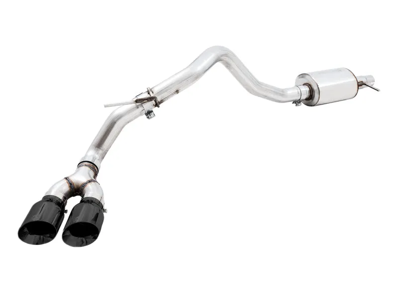 AWE Tuning 2019  Ford Ranger 0FG Performance Exhaust System w/Diamond Black Tips & Rock Guard