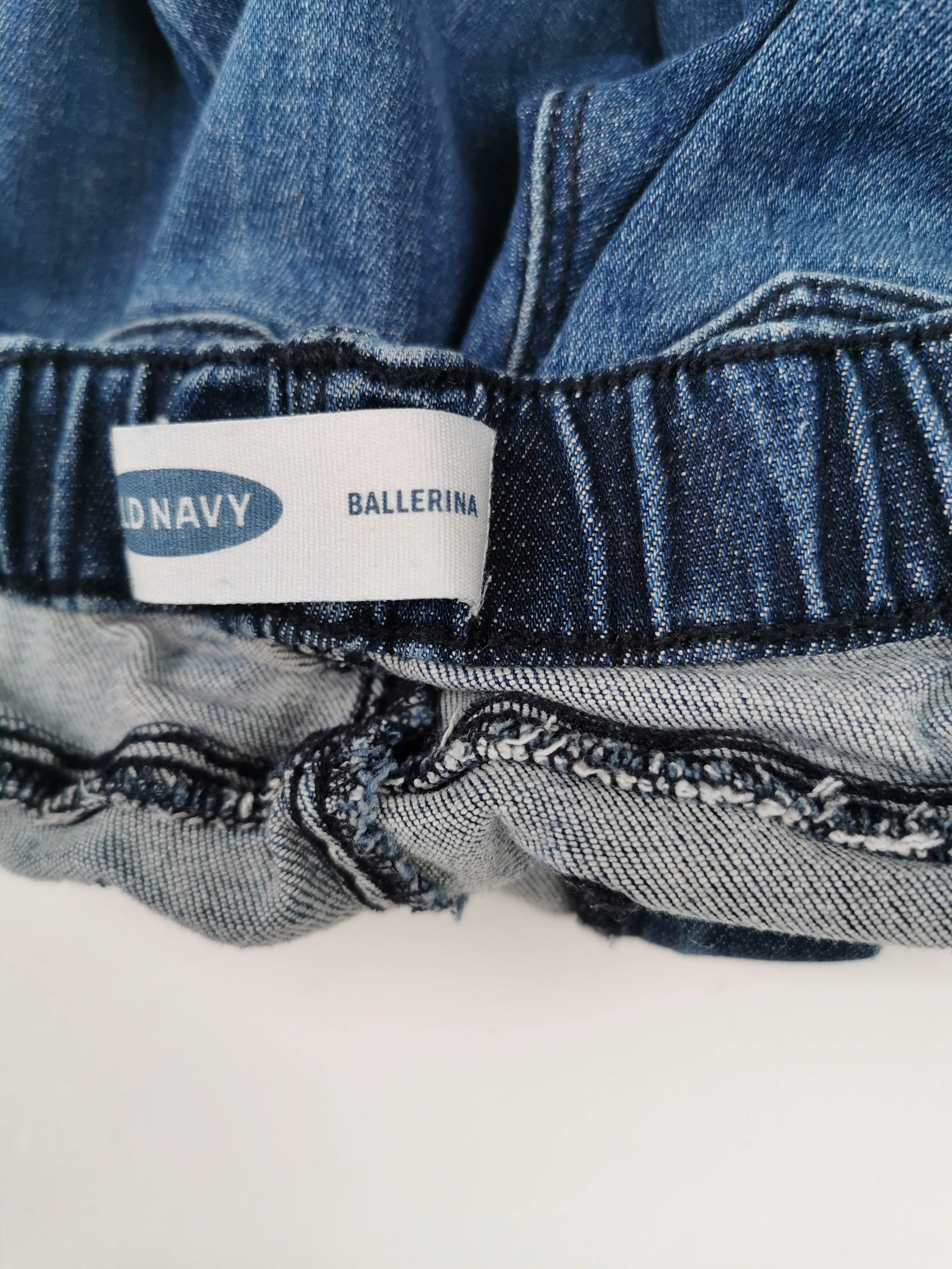 BABY GIRL SIZE 18/24 MONTHS - OLD NAVY, Ballerina Skinny Jeans, Destroyed Style EUC B46