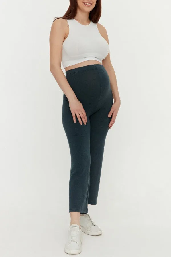 Bamboo High Neck Crop Tank