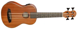 Barnes & Mullins Bass Ukulele - Electro Acoustic Mahogany