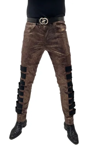 BELOSA PANT BLACK/GOLD