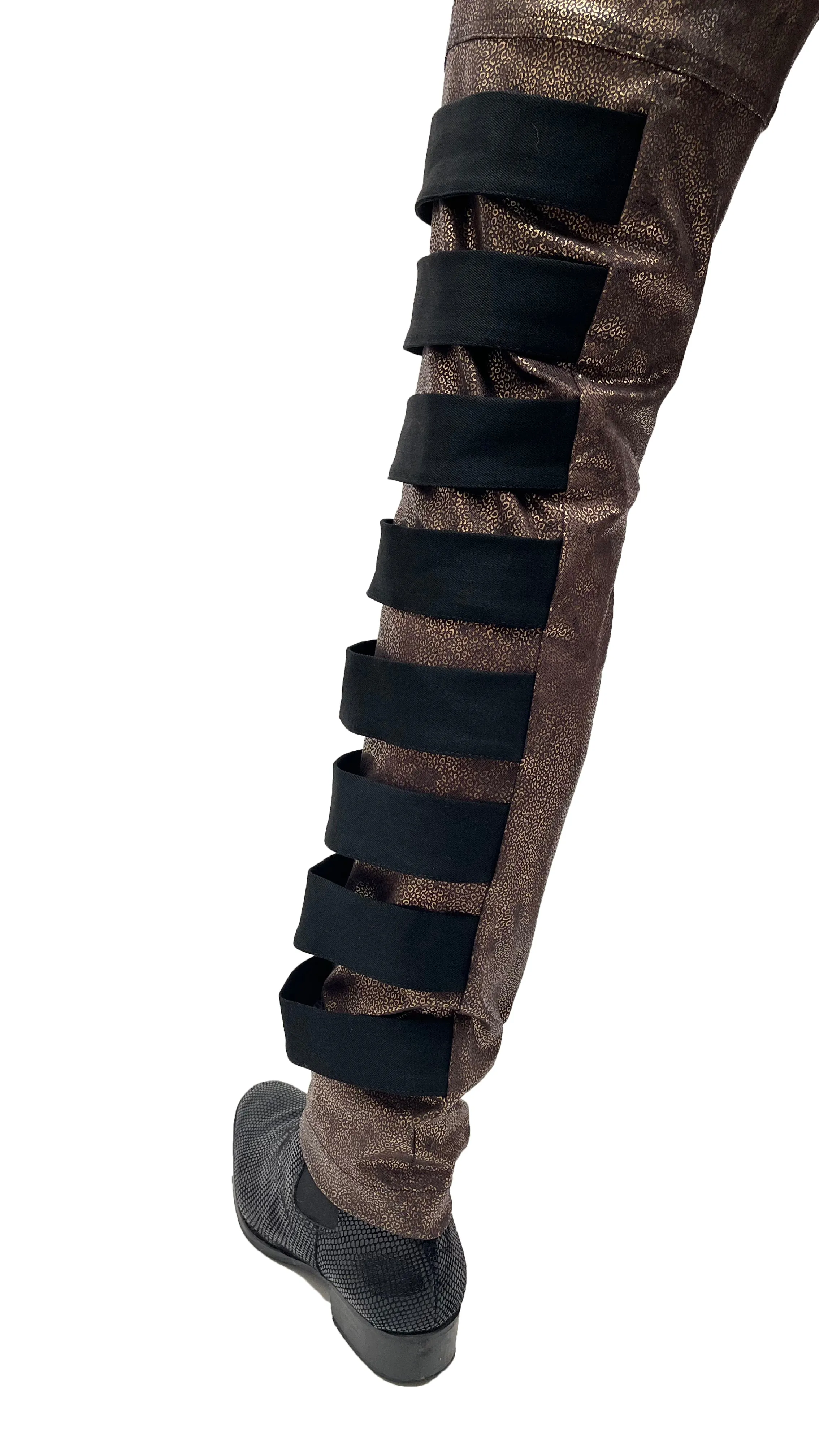 BELOSA PANT BLACK/GOLD