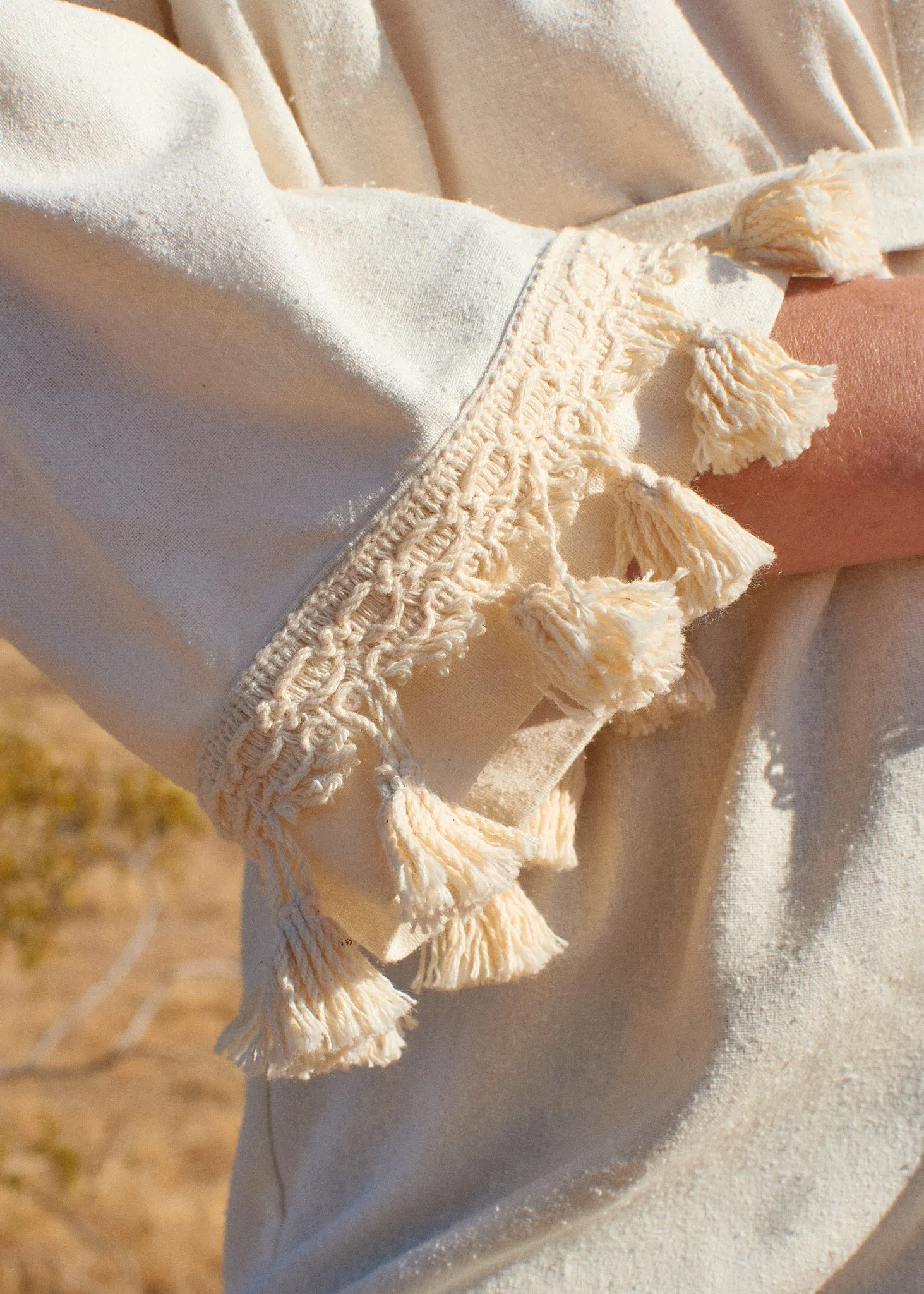 Bianca Kimono Top in Raw Silk