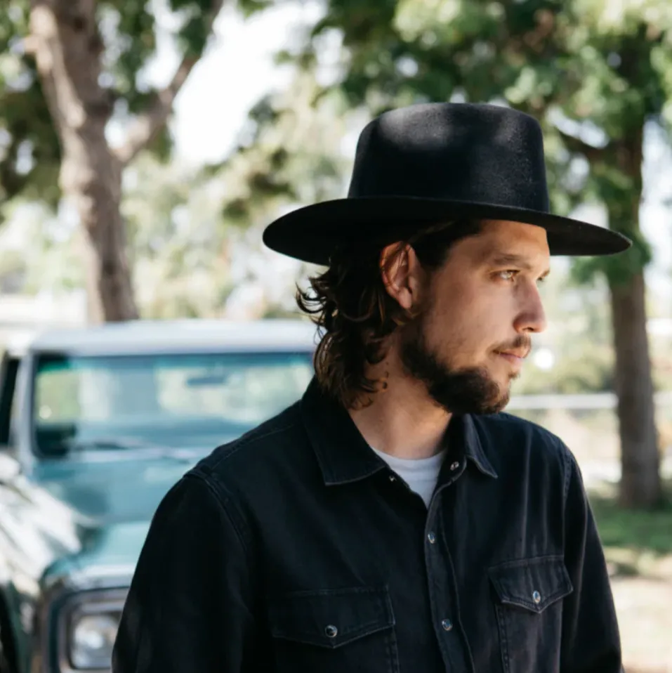 BRIXTON   COHEN COWBOY HAT