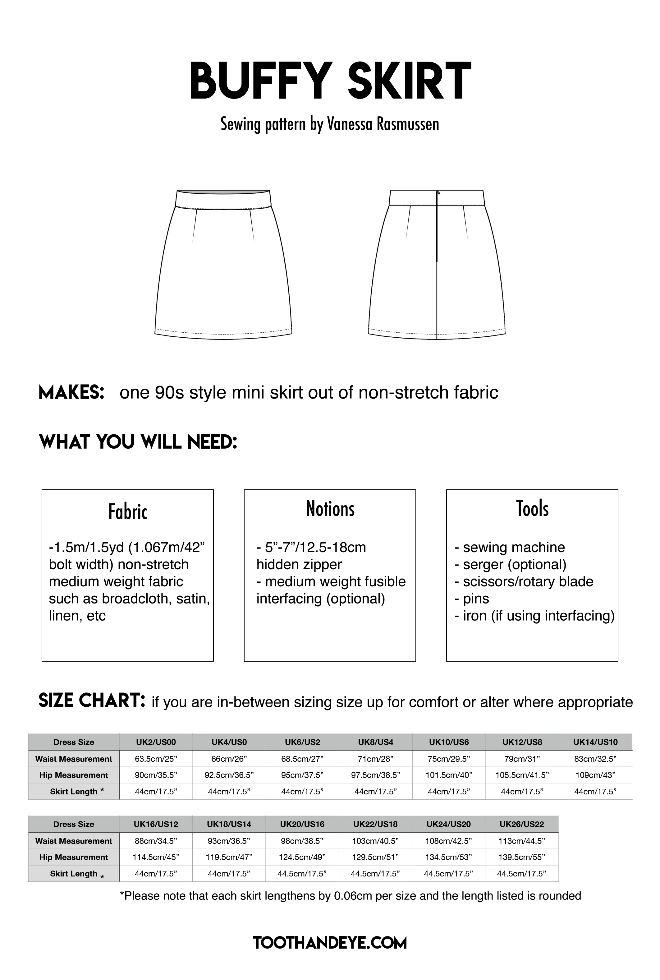 Buffy Skirt