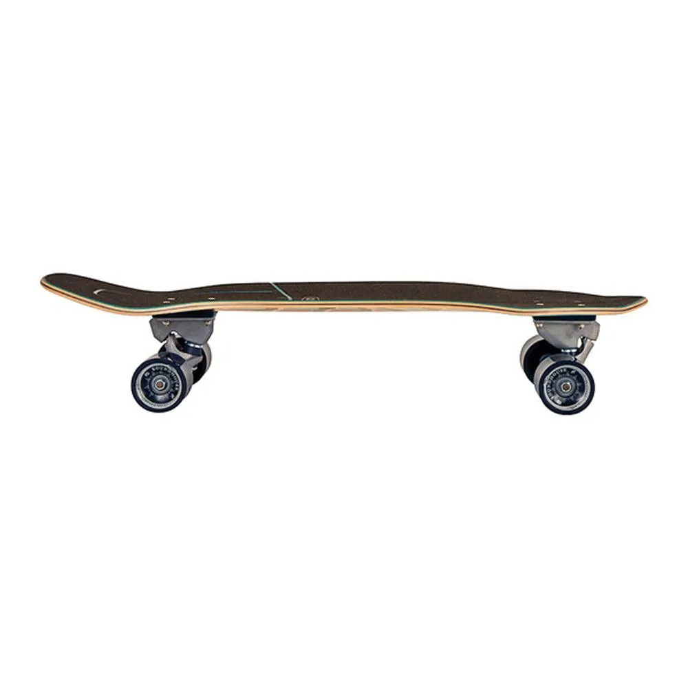 Carver JOB Blue Tiger Surfskate Cruiser Skateboard CX - 10.25" x 31"