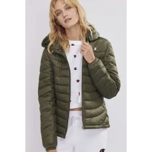 CHAMPION WOMENS PUFFER JACKET KHAKI