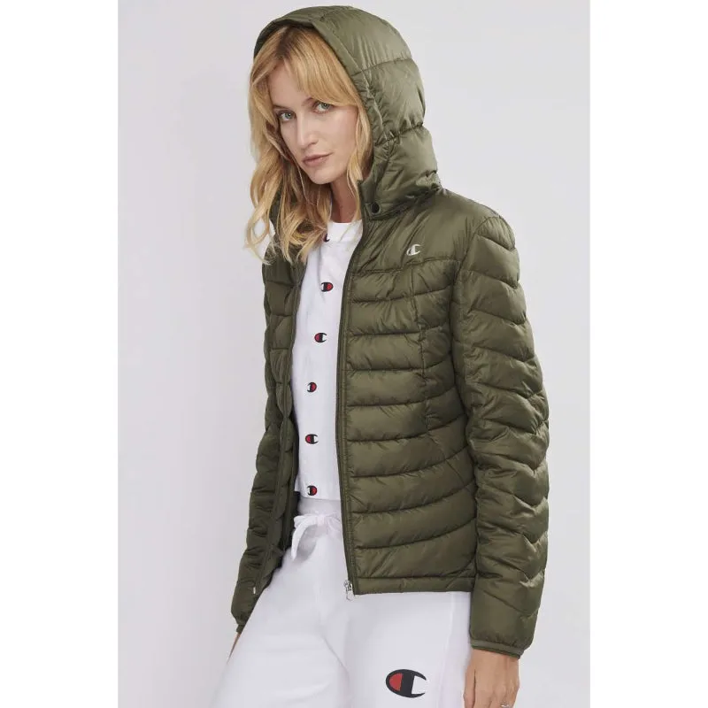 CHAMPION WOMENS PUFFER JACKET KHAKI