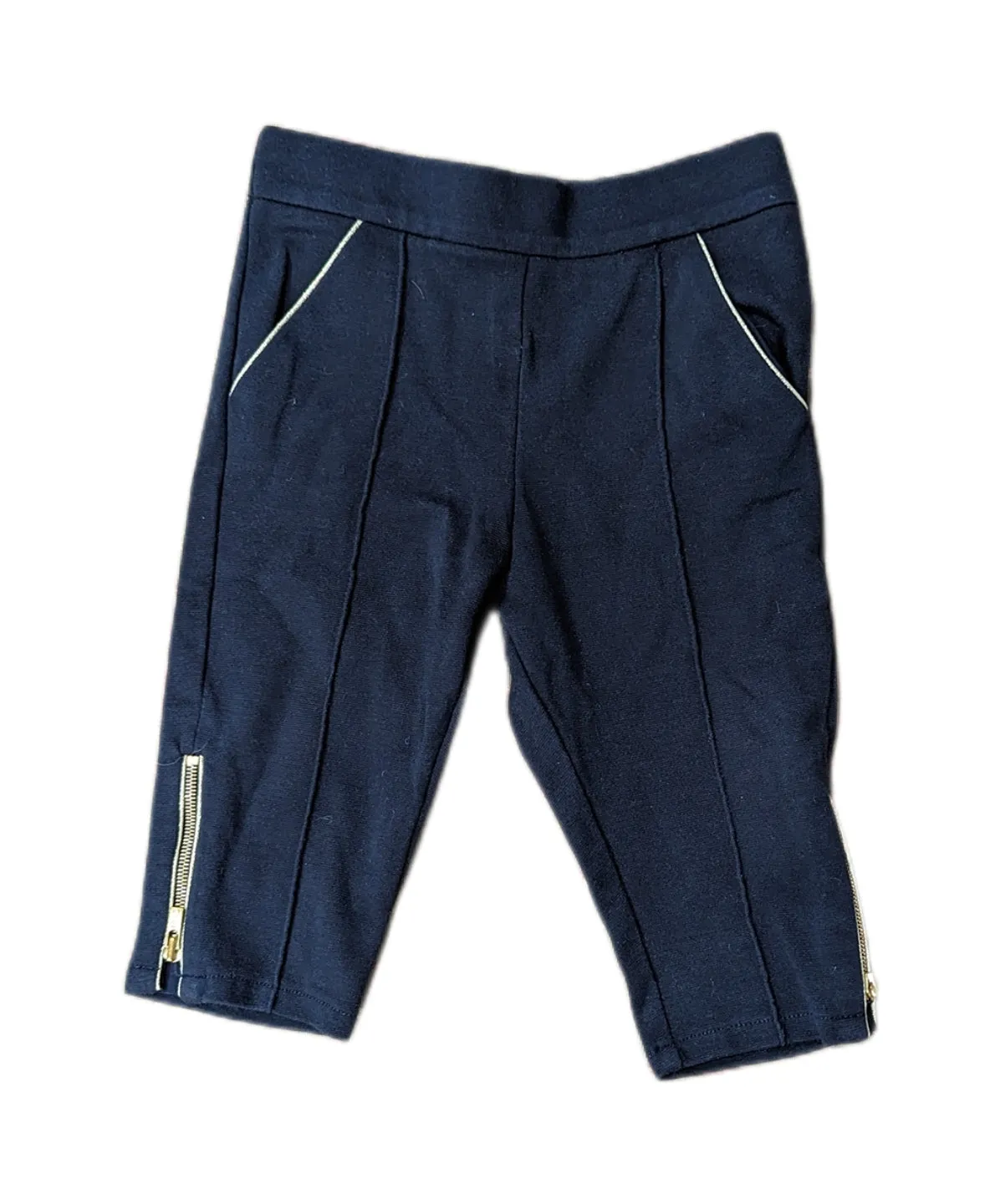 Chloe navy stretch skinny pants - 12m