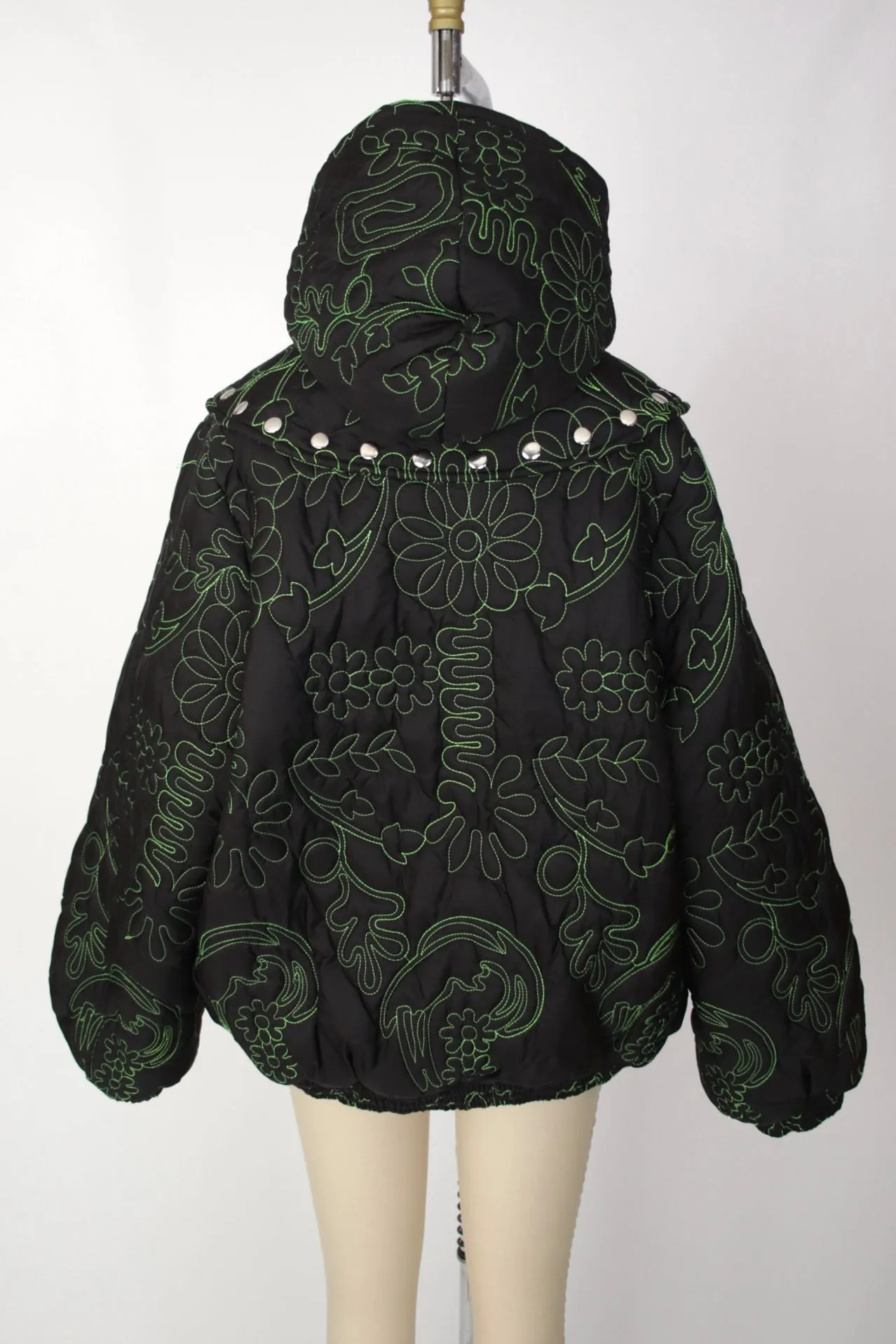 Chopova Lowena Reversible Embroidered & Fleece Jacket