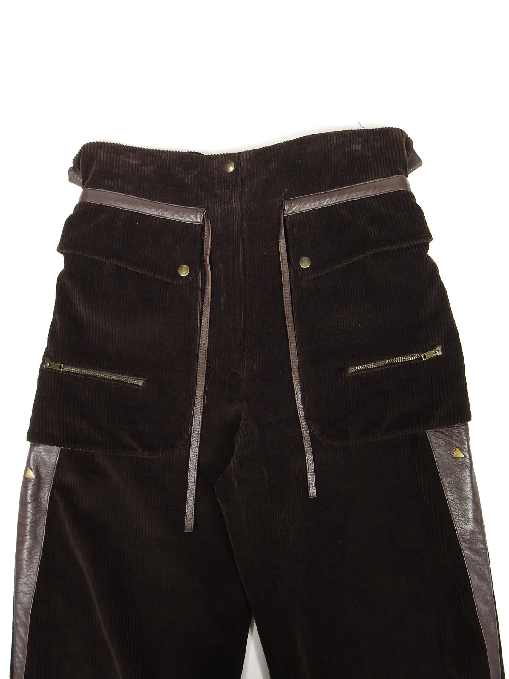 Claude Montana Corduroy High Waisted Pants