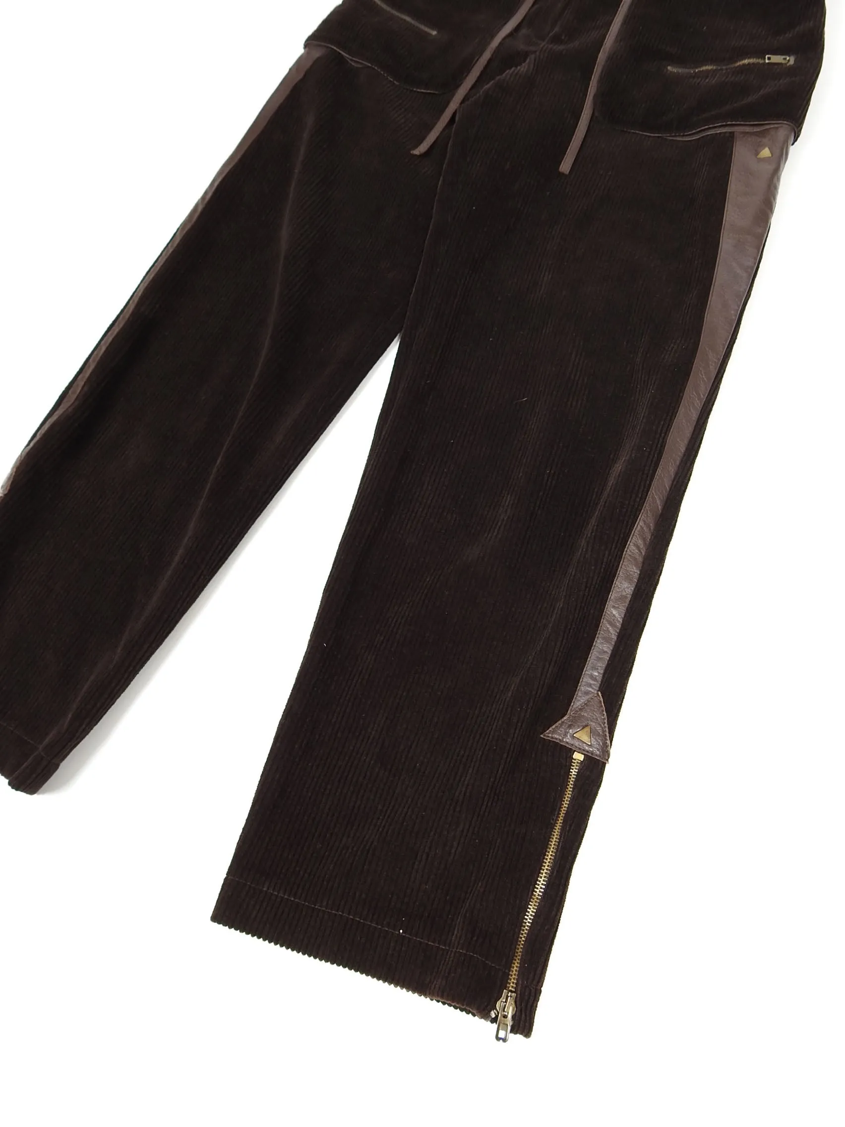 Claude Montana Corduroy High Waisted Pants