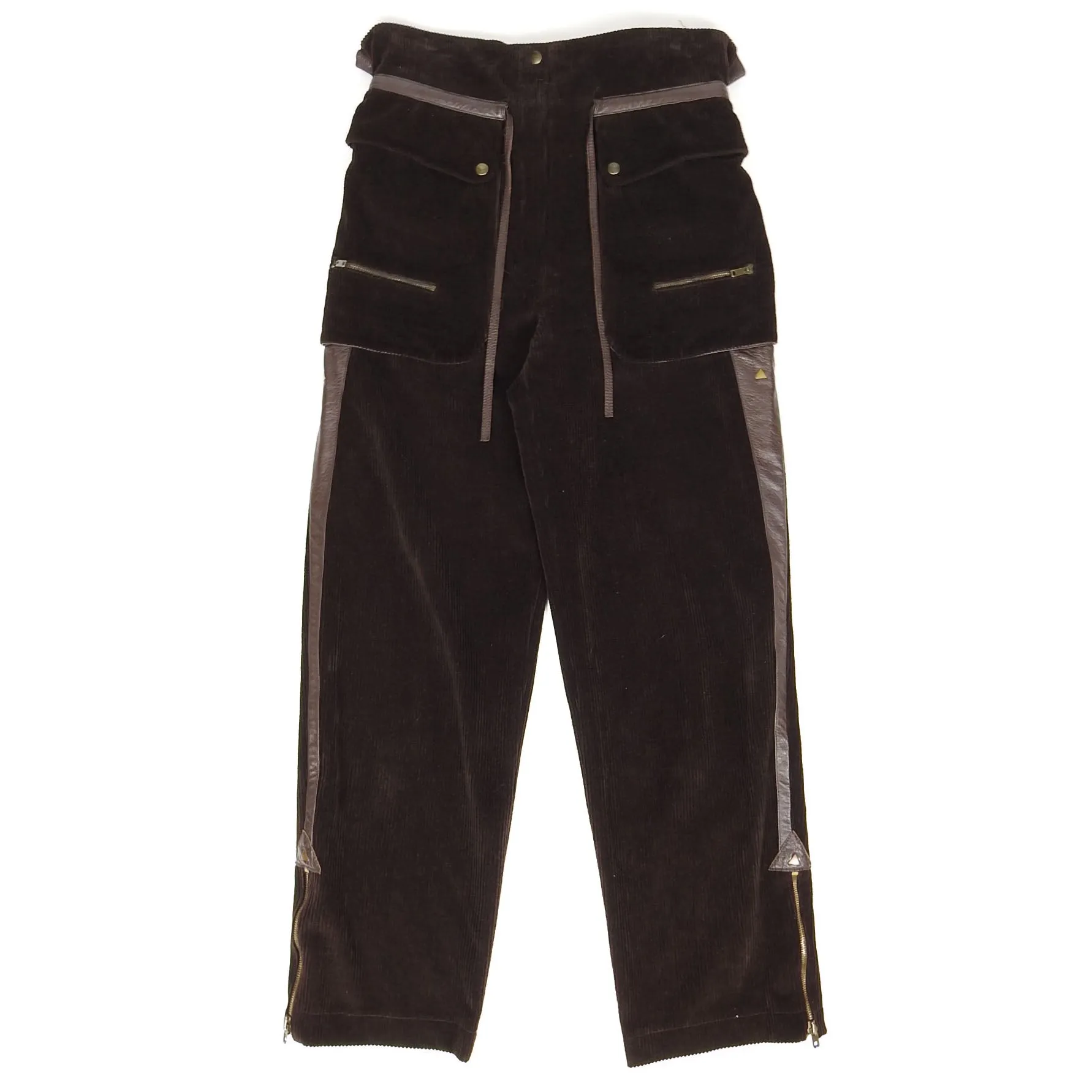 Claude Montana Corduroy High Waisted Pants