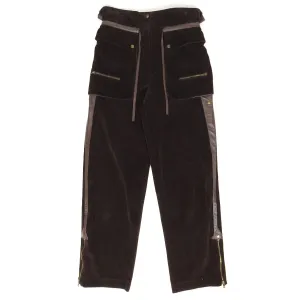 Claude Montana Corduroy High Waisted Pants