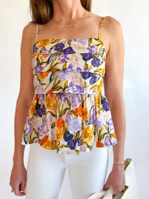 Colleen Peplum Top