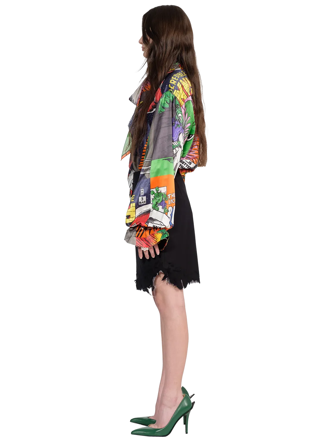 Comics Office Petite Blouse
