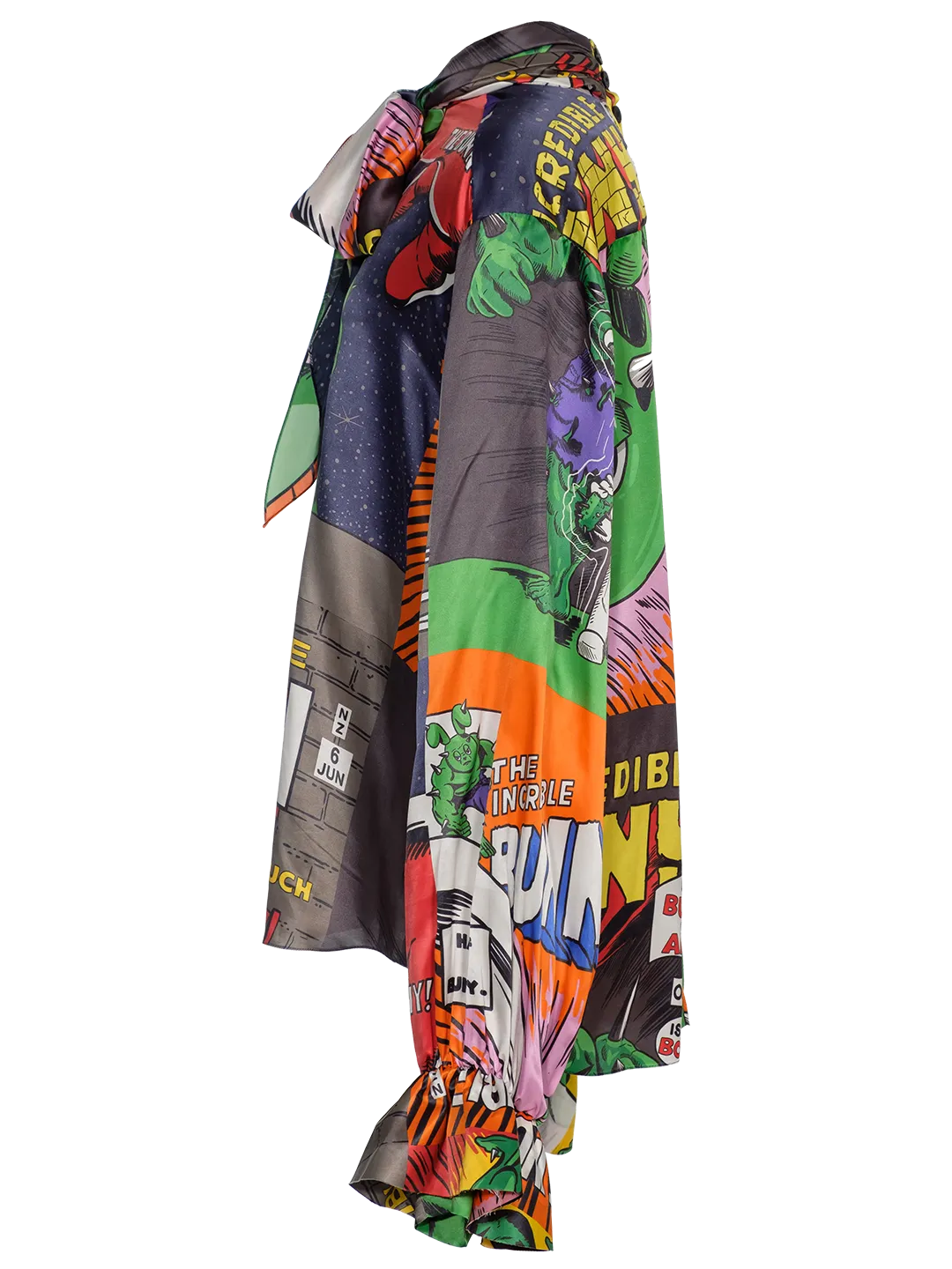Comics Office Petite Blouse
