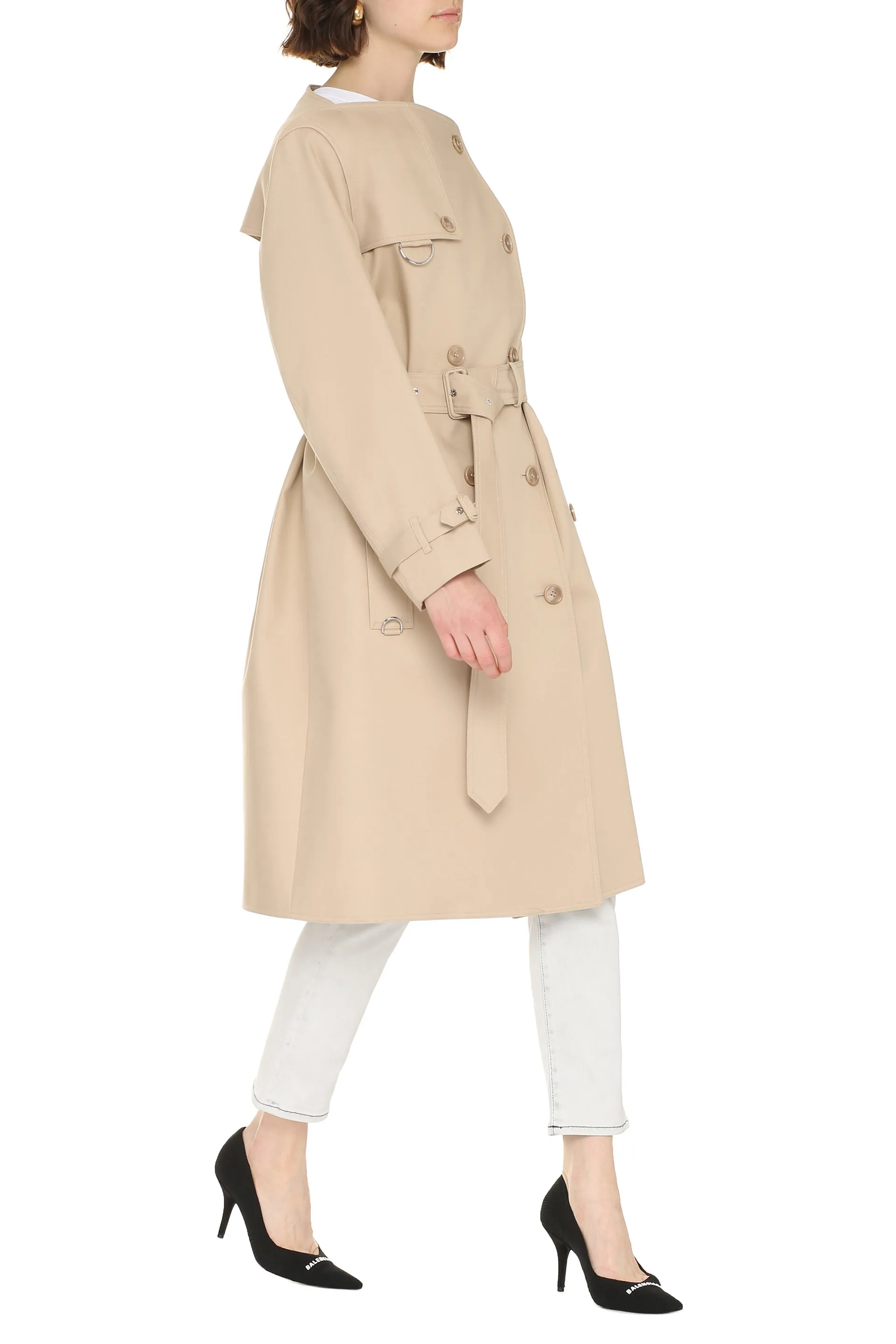 Cotton trench coat