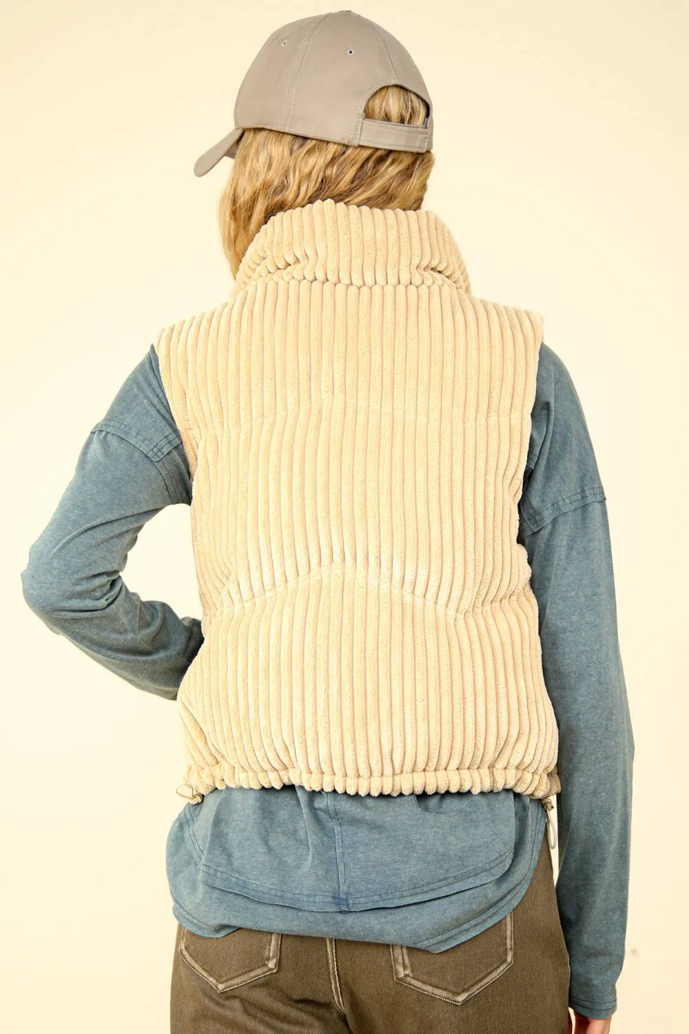 Cream Vest
