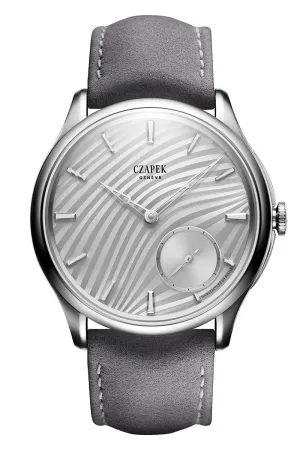 Czapek Promenade Plissé Pearl White