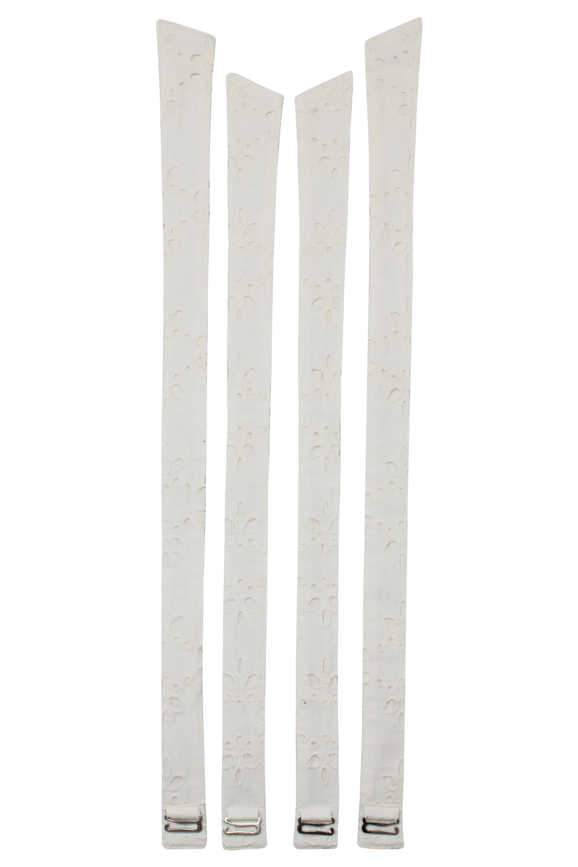 Dahlia Shoulder Strap White Broderie Anglaise Cotton