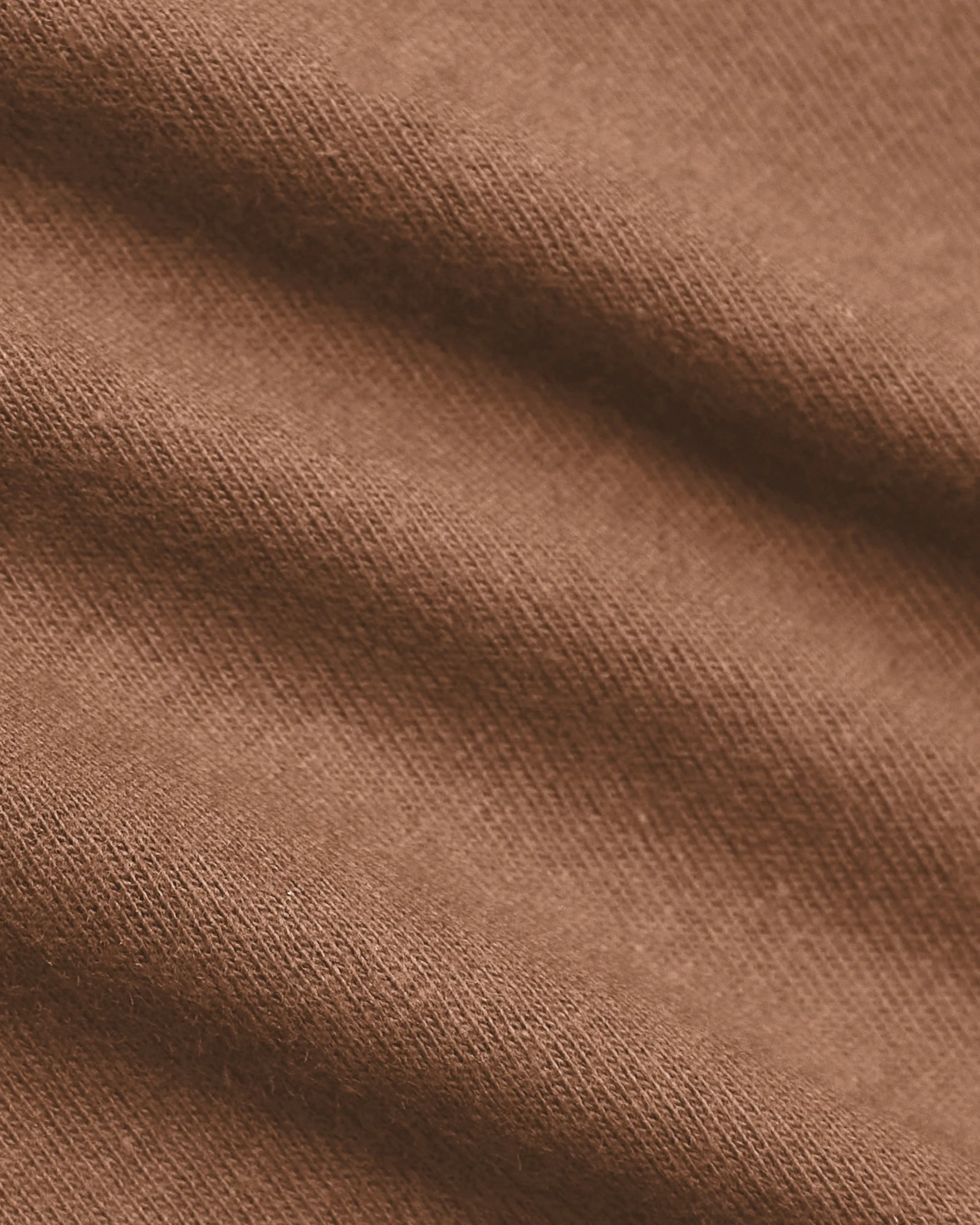 Dark Heather Sepia V-Neck Tee