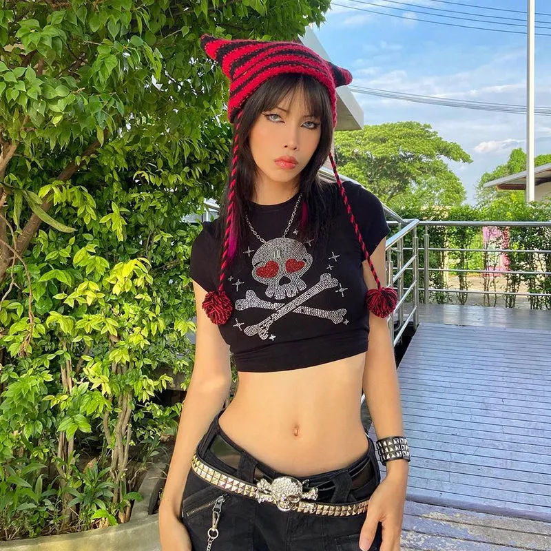 Dark Skull T -SHIRT  KF83419