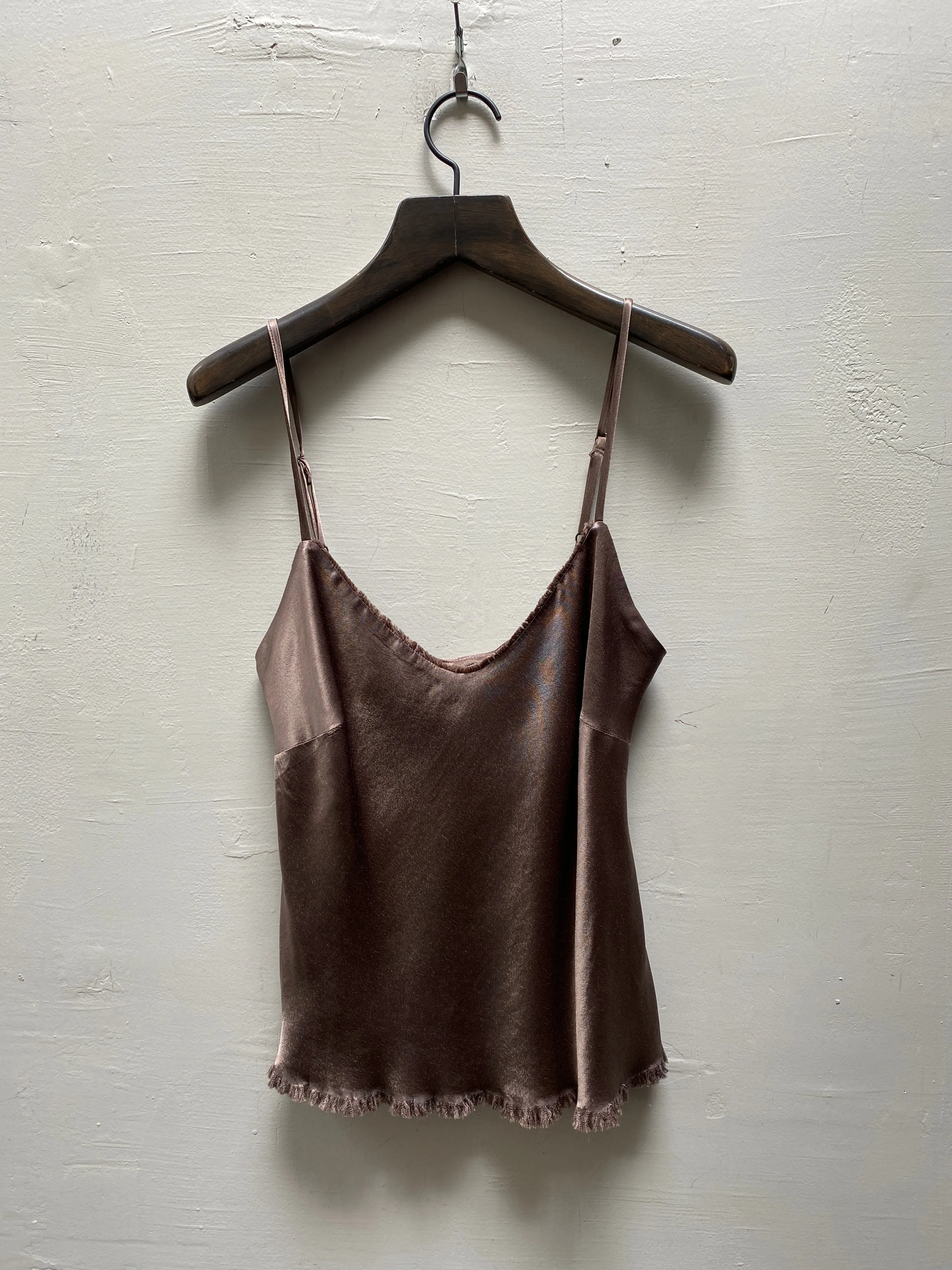 Dawn Cami Vintage Satin - Anthracite