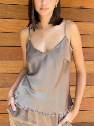Dawn Cami Vintage Satin - Anthracite