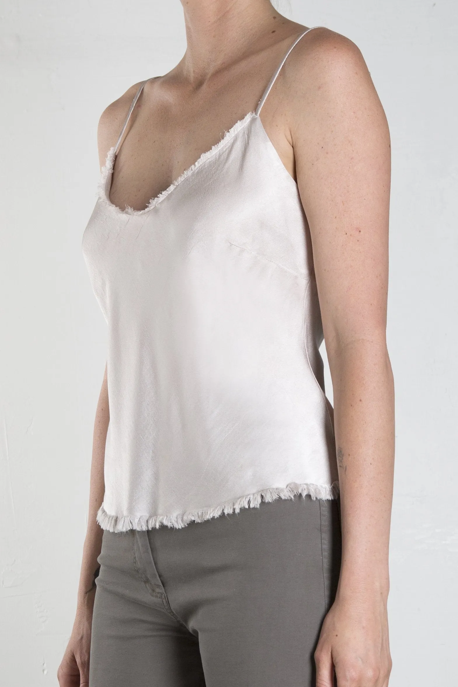 Dawn Cami Vintage Satin - Parchment