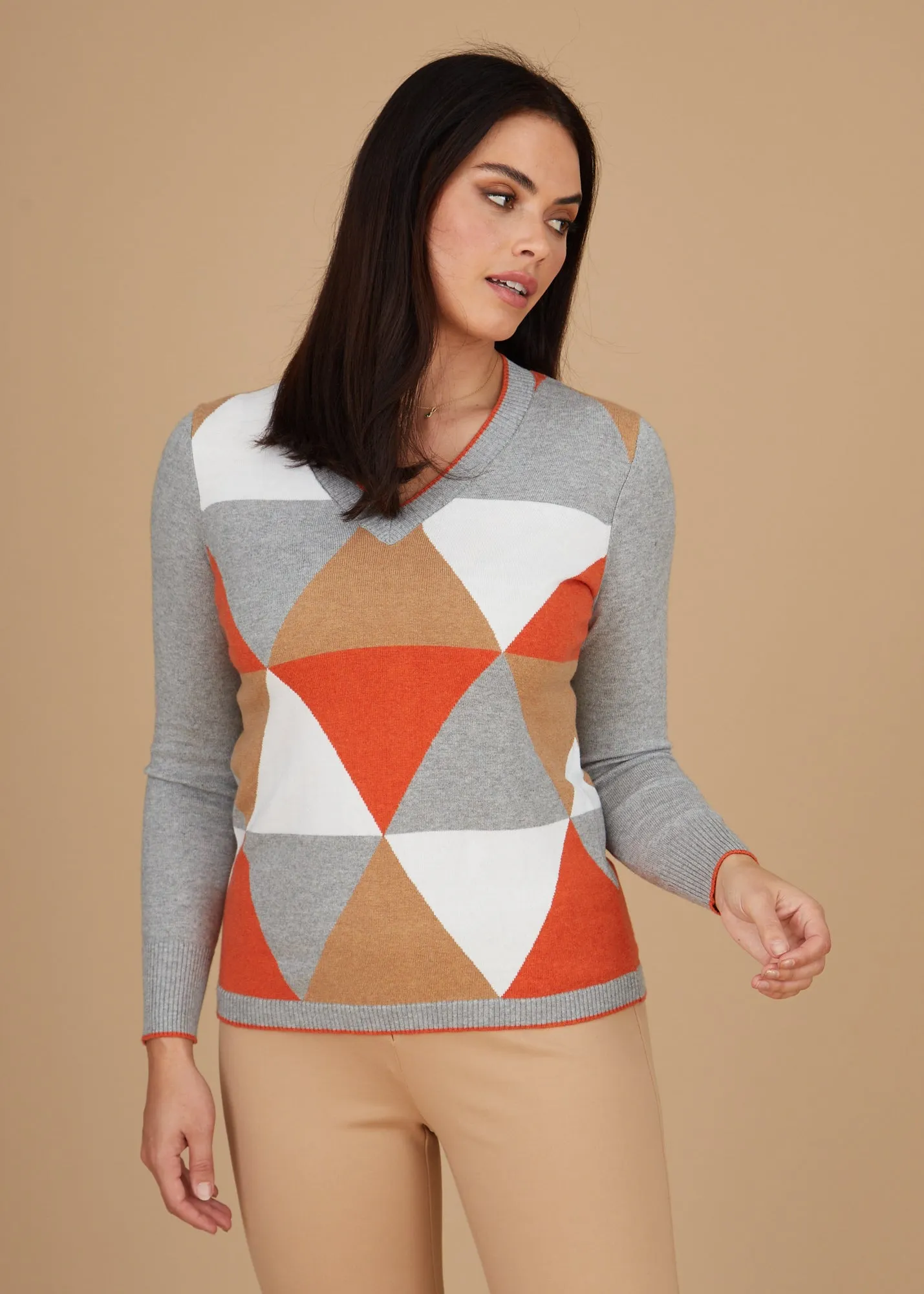 Diamond V Neck: FINAL SALE