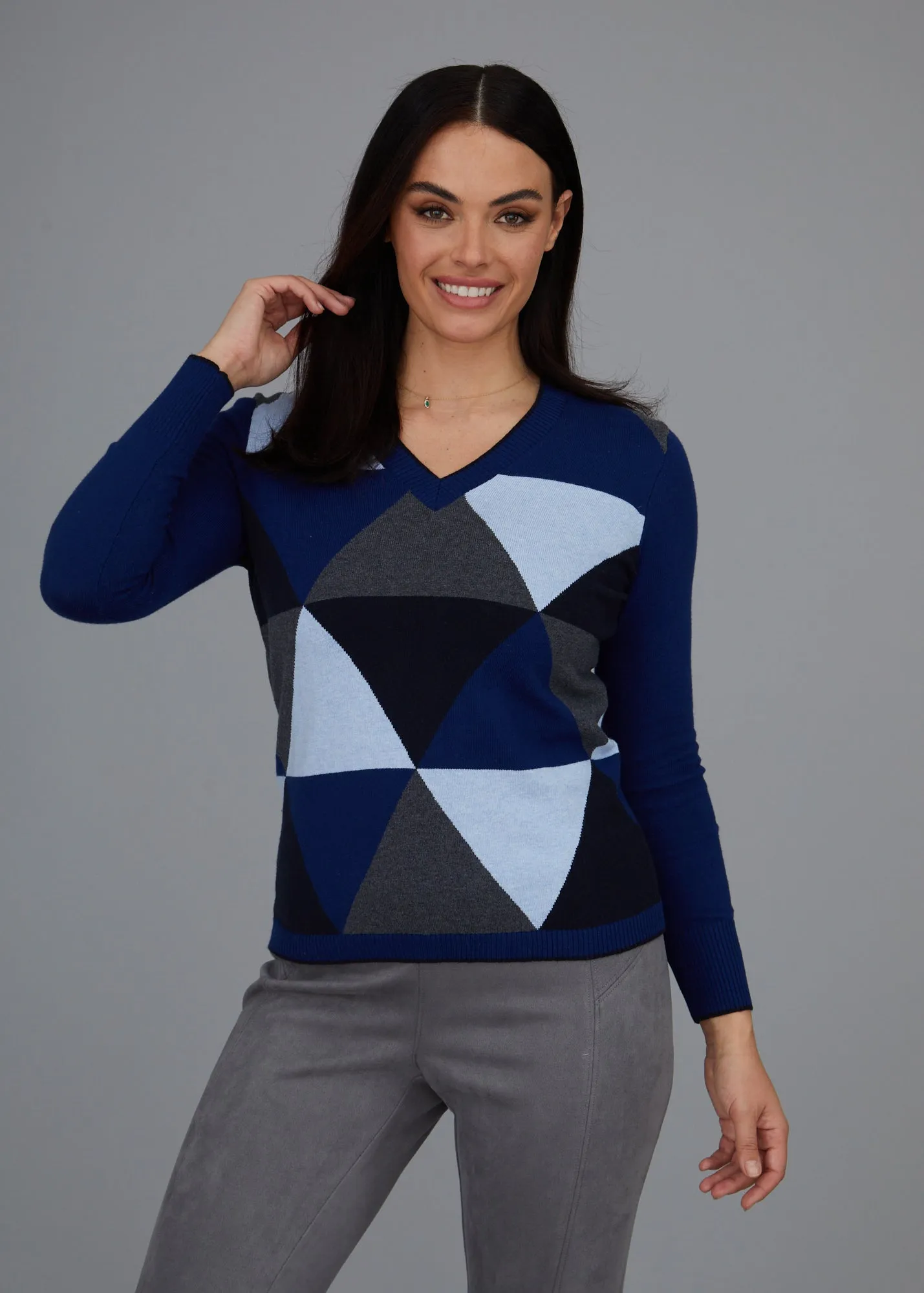 Diamond V Neck: FINAL SALE