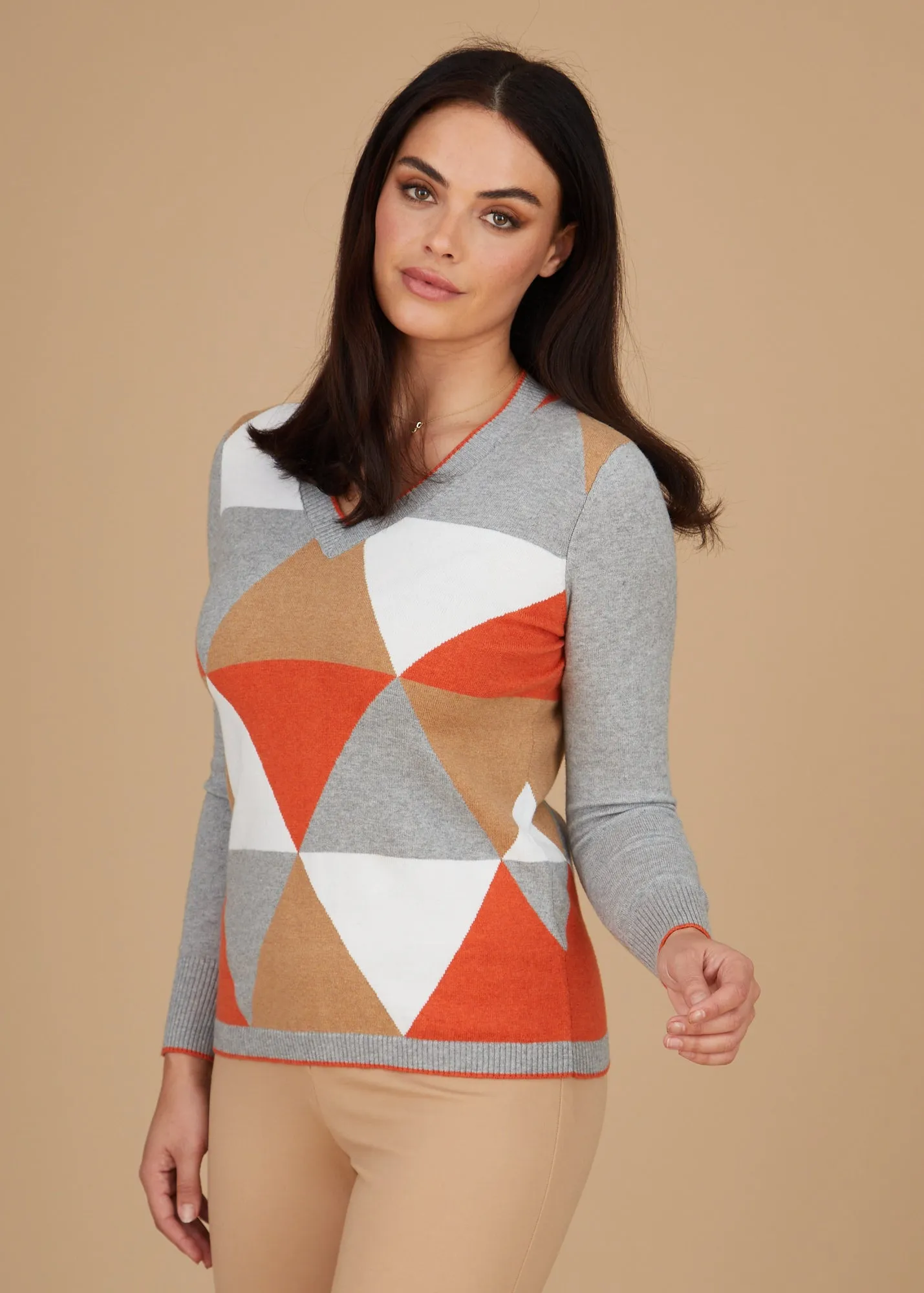 Diamond V Neck: FINAL SALE