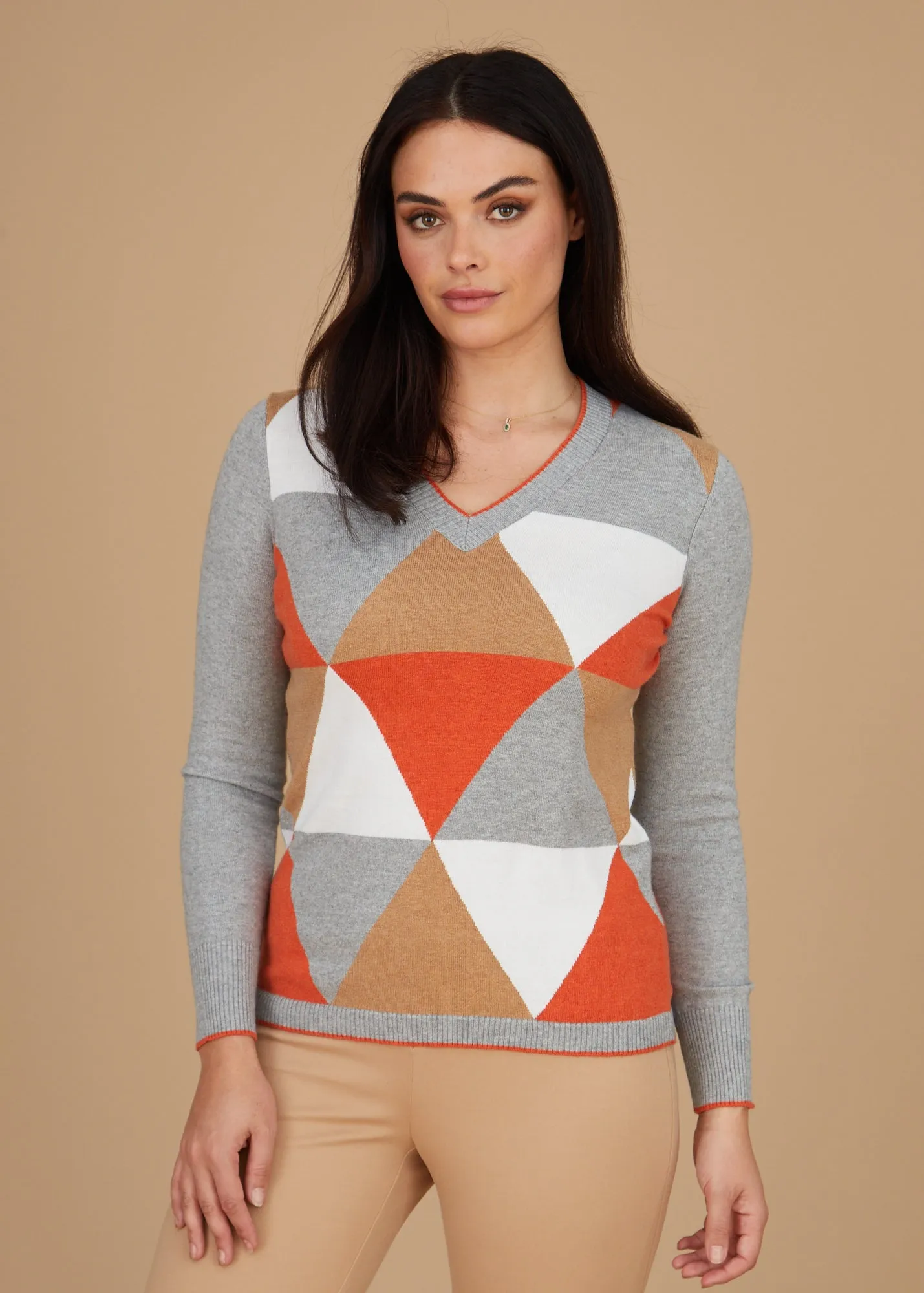 Diamond V Neck: FINAL SALE