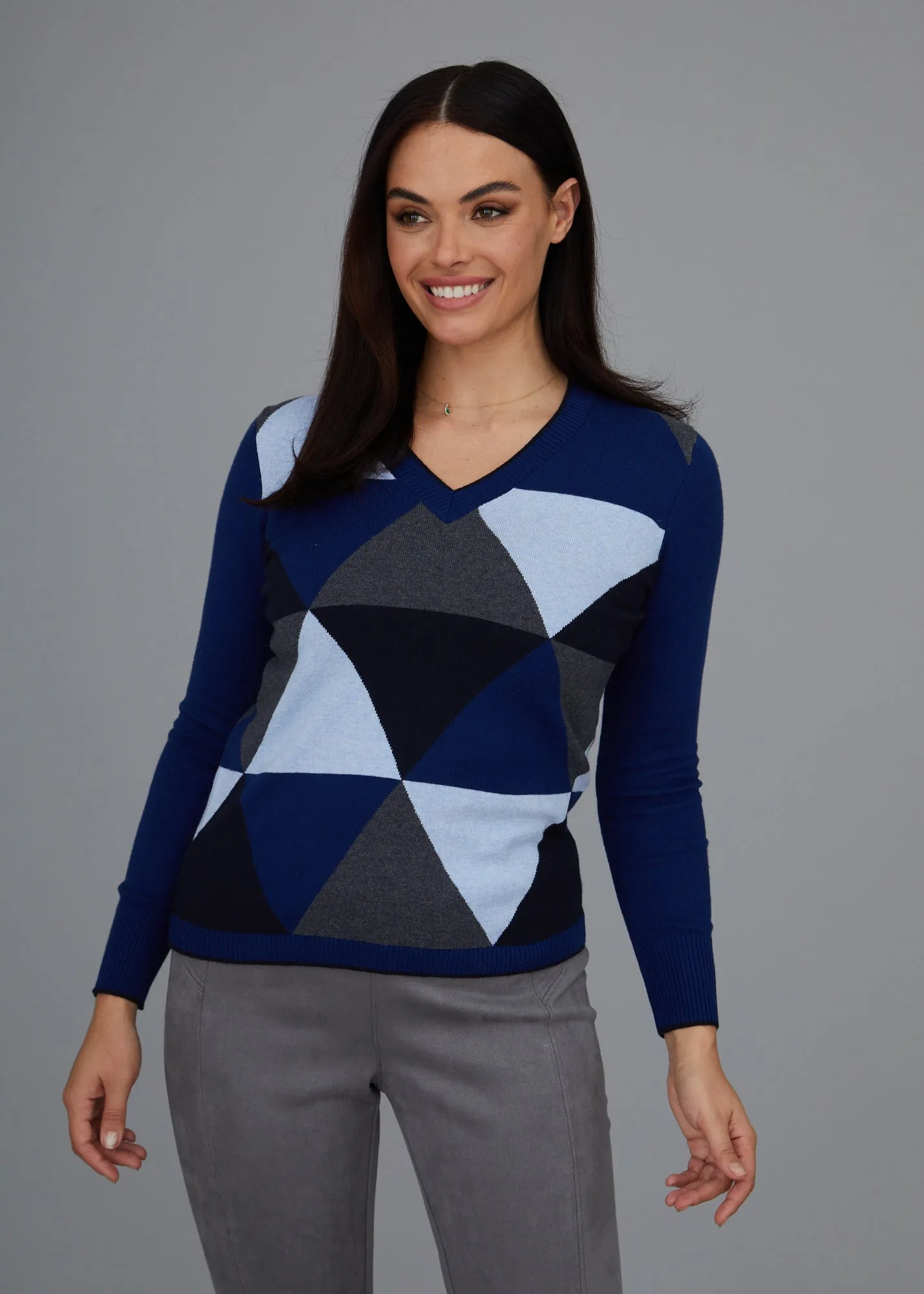 Diamond V Neck: FINAL SALE
