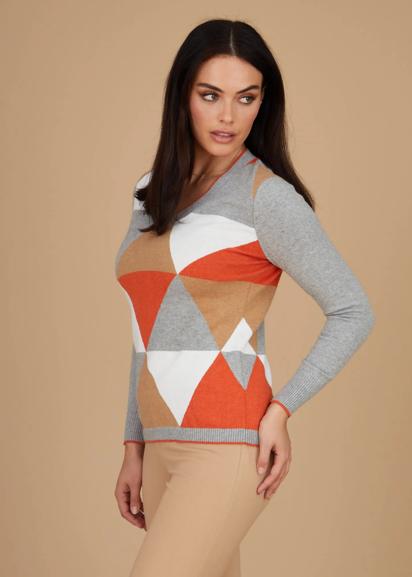 Diamond V Neck: FINAL SALE