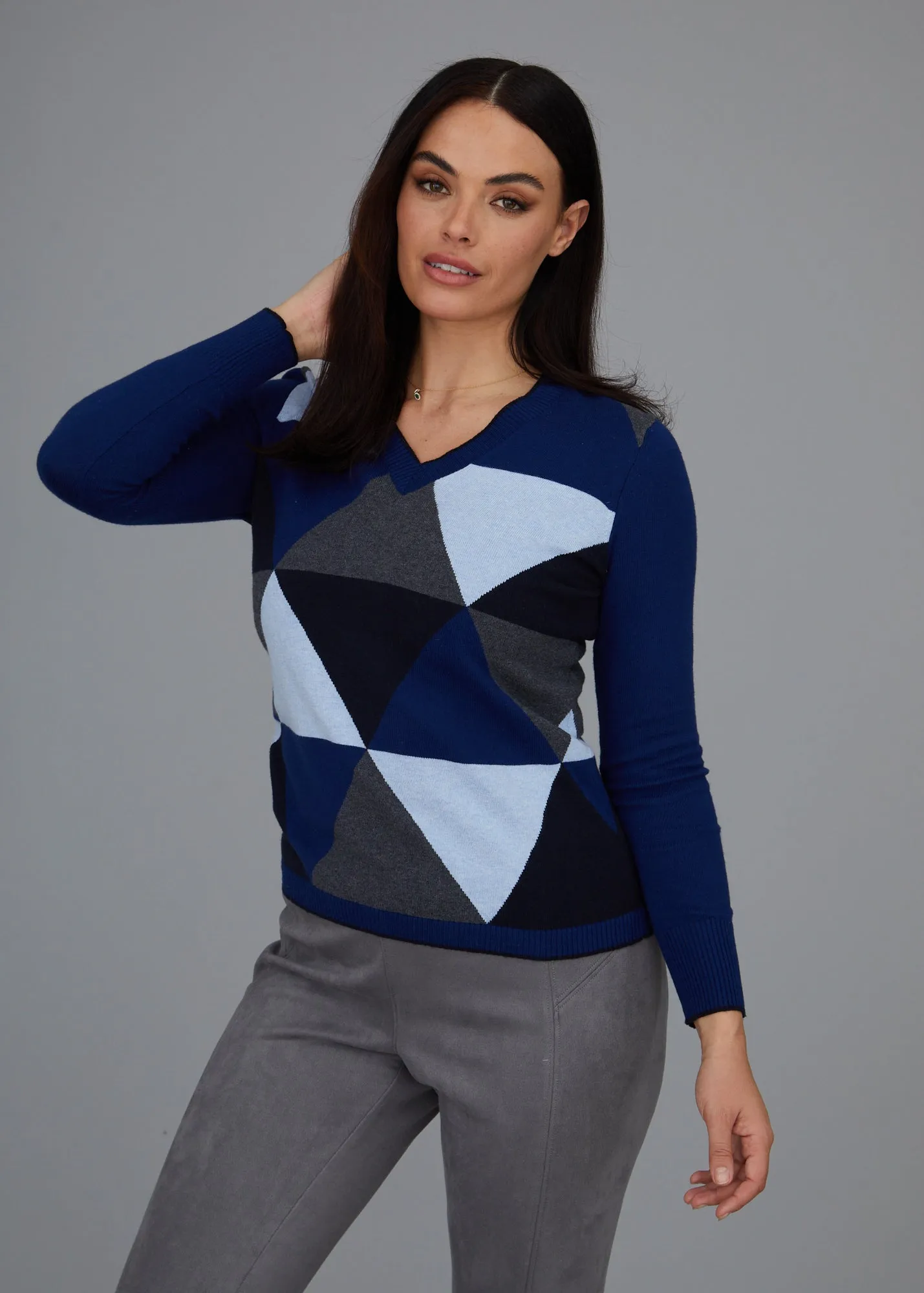 Diamond V Neck: FINAL SALE
